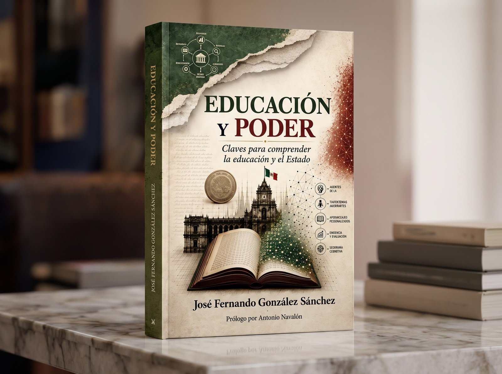 Portada de Educación y Poder
